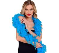 W WIDMANN MILANO Party Fashion - Boa de plumes, Longueur environ 180 cm, Foulard de plumes, Accessoire, Costume, Carnaval, Halloween