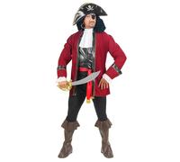 Widmann Booty Island Pirate (Coat, Vest With Jabot, Pants With Boot Covers, Belt