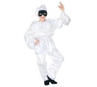 WIDMANN Boy's Pulcinella Costume 164 White