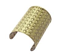 W WIDMANN MILANO Party Fashion - Bracelet en bronze avec rivets, Bracelet, Bijoux fantaisie, Accessoire pour Egyptien, Super-héroïne, Cléopâtre, Costume Romain
