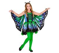W Widmann Milano - Costume enfant papillon - Robe avec tutu et ailes - Déguisement carnaval
