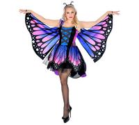 Widmann Costume Papillon - robe avec tutu et ailes - déguisement de carnaval