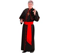 Widmann Costume Cardinal – Tunique ecclésiastique pour prêtre, Costume de carnaval