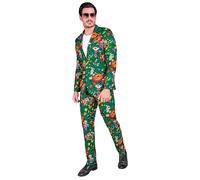 Widmann Casino Party Fashion Suit (Jacket, Pants) (M) Green