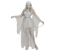 Widmann Chained Ghostly Spirit (Hooded Dress, Chains) (S) Grey