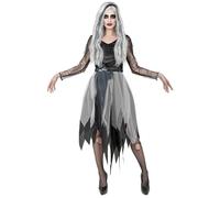 Widmann Chained Ghostly Spirit (Hooded Dress, Chains) (XL) Grey