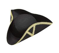 Widmann Chapeau à tricorne, en Feutre, Noir, Taille Unique