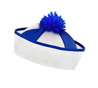 WIDMANN Chapeau de Marin avec pompon, blanc