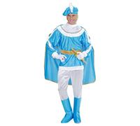 Widmann Costume Prince Party Fashion – Roi Moyen Âge Bleu