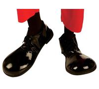 Widmann Chaussures noires Clown Mickey géants avec semelle en caoutchouc