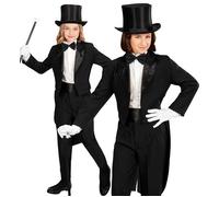 W WIDMANN MILANO Party Fashion - Costume enfant queue-de-pie, gentleman, noble, magicien, déguisements de carnaval