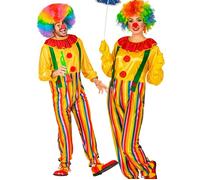 Widmann Circus Clown (Jumpsuit With Collar And Braces) (S) Different Colors
