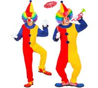 W WIDMANN MILANO Costume Clown Combinaison Casper Carnaval
