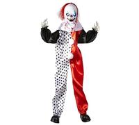 Widmann Clown tueur avec yeux lumineux unisex-adult, multicolore, Taille unique, vd-wdm01382