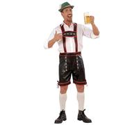 Widmann - Costume culotte de cuir, fête de la bière, fête populaire, carnaval, soirée à thème