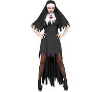 Widmann – Costume de nonne Horreur – Robe zombie gothique Halloween