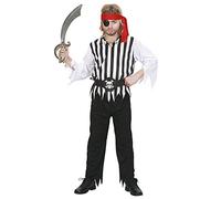 Widmann - Costume enfant pirate, flibustier, marin, capitaine, déguisements pour carnaval, carnaval