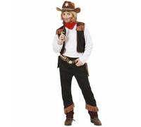 Widmann Cowboy (Shirt With Vest, Pants, Bandana) (104 cm / 2-3 Years) Different