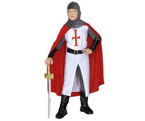 Widmann Crusader (Long Coat, Pants, Belt, Armbands, Helmet, Boot Covers, Cape) (