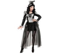 Widmann Dark Countess (Dress, Headpiece) (M) Black