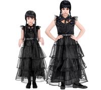 Widmann S.r.l. Robe Dark Girl avec ceinture Noir XL