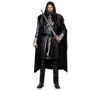 Widmann Dark Knight (Coat With Arm Guards & Cape, Belt) (S) Black