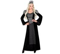 Widmann Dark Queen (Dress, Headpiece) (M) Black