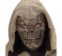 WIDMANN "DEATH WARLORD HALF FACE FOAM LATEX MASK FOR CHILDREN" -