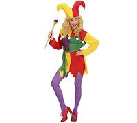 W WIDMANN MILANO Déguisement femme Oiseau de plaisir – Robe bouffon clown carnaval