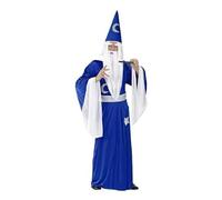 Widmann Déguisement De Magicien De La Fée De La Lune Bleue Pour Homme (Xxl) Multicolore