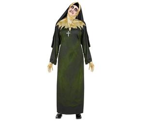 Widmann Demon Nun (Tunic, Hood With Collar, Veil Gloves, Necklace) (M) Different