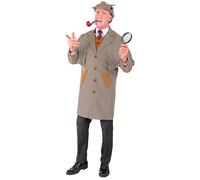 Widmann Detective (Coat, Vest, Hat) (S/M) Grey