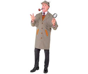 Widmann Detective (Coat, Vest, Hat) (XXL) Grey
