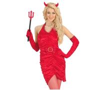 Widmann Devil (Dress, Belt, Horns) (L) Red
