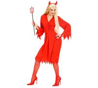 Widmann Costume de diable – Robe de démon pour Carnaval et Halloween