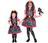 Widmann Dia De Los Muertos (Tailcoat With Shirt, Pants, Hat, Mask) (140 cm / 8-1