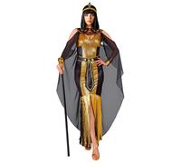 Widmann Déguisement Reine égyptienne – Robe, collier avec cape, ceinture – S, différentes couleurs