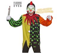 Widmann S.r.l. Costume enfant Evil Clown – Clown d'horreur, carnaval & Halloween