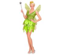 Widmann Fantasy Fairy (Dress, Wings) (M) Green