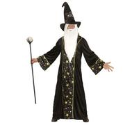 Widmann Fantasy Wizard (Robe, Hat) (M) Black