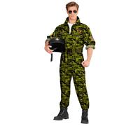 Widmann Fighter Jet Pilot (Overalls, Belt) (L) Camouflage
