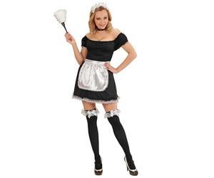 Widmann French Maid (Dress, Apron, Choker, Headpiece) (S) Different Colors