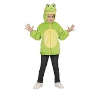 Widmann Frog In Soft Plush (Hoodie With Mask) (98 cm / 1-2 Years) Green