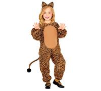 Widmann Funny Lion (Hooded Jumpsuit With Mask) (XL - h 190 cm) Brown