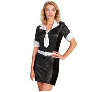 Widmann Gangster (Dress, Belt) (L) Black