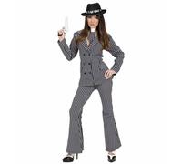 Widmann Gangster (Jacket, Pants, Tie) (S) Black