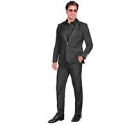 W WIDMANN MILANO Party Fashion - Costume de soirée pour Homme, Ensemble avec Veste et Pantalon, Costume des années 80 pour Carnaval et Festival