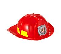 WIDMANN Générique - CI21206 - Casque pompier enfant pvc - Rouge - Taille Unique