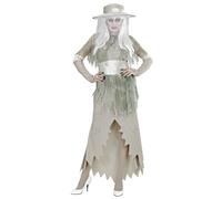 Widmann Ghostly Lady (Dress, Hat, Capelet, Belt, Gloves) (M) Grey