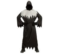 Widmann Ghoul (Hooded Robe With Invisible Face Mask, Belt) (158 cm / 11-13 Years